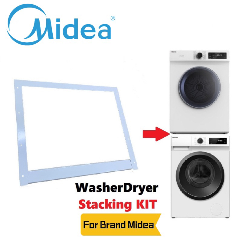 Midea Stacking Kit For Washer and Dryer MSKU600 Shopee Malaysia