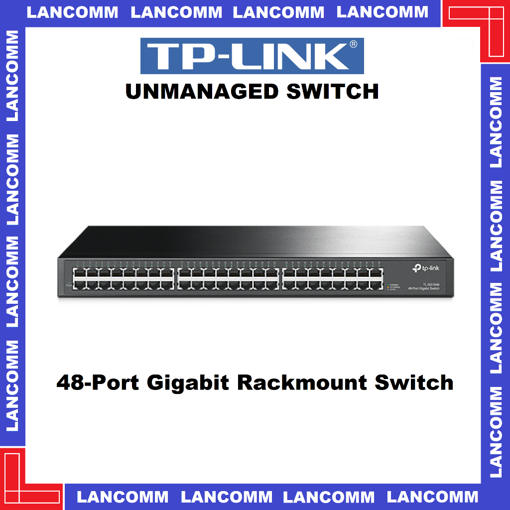 TP-LINK TL-SG1048 48-Port Gigabit Rackmount Switch | Shopee Malaysia