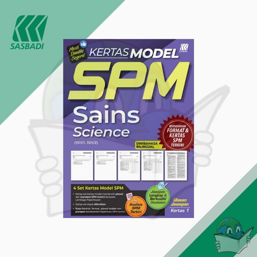 Buku Latihan Kertas Model Spm Bm Eng Mate Mate T Sains Kimia Fizik Bio Sej Islam Moral Eko