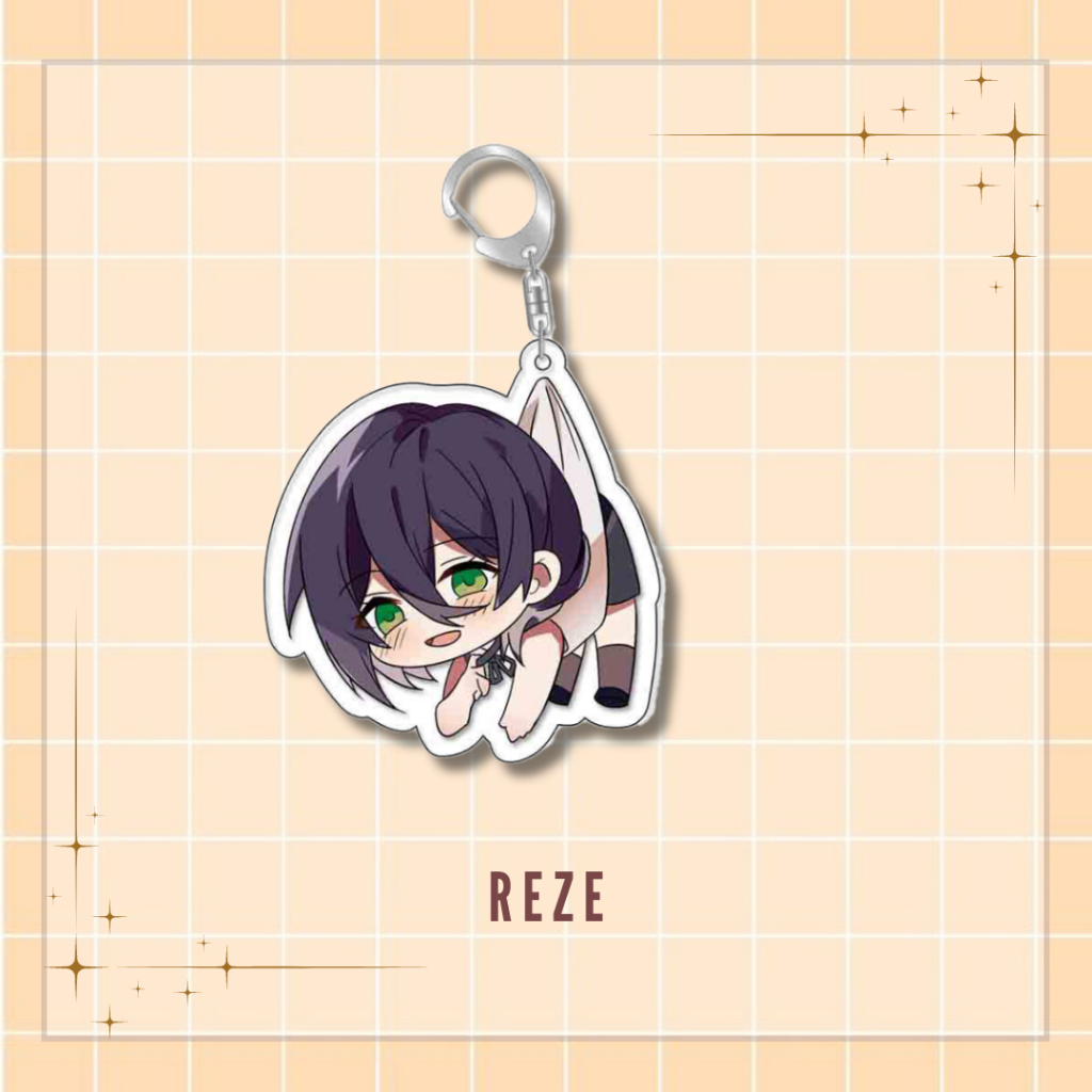 Chainsaw Man Anime Manga Acrylic Keychain Merchandise Pendant Souvenir ...