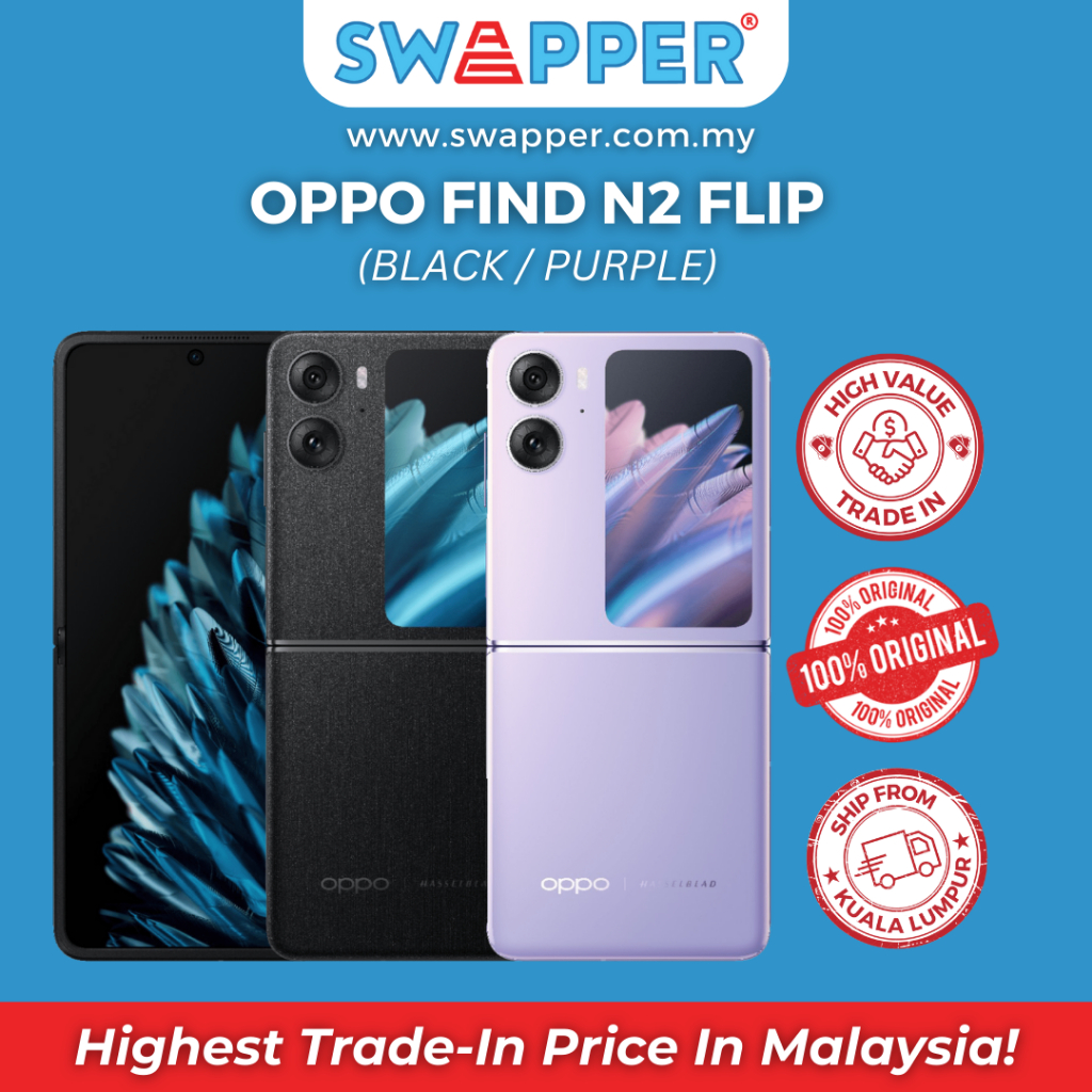 OPPO Find N2 Flip 5G Smartphone (8GB RAM + 256GB ROM/Pocket Portable ...