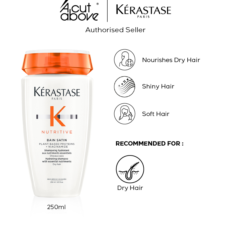 Kerastase Nutritive Bain Satin Shampoo For Fine To Medium Dry Hair