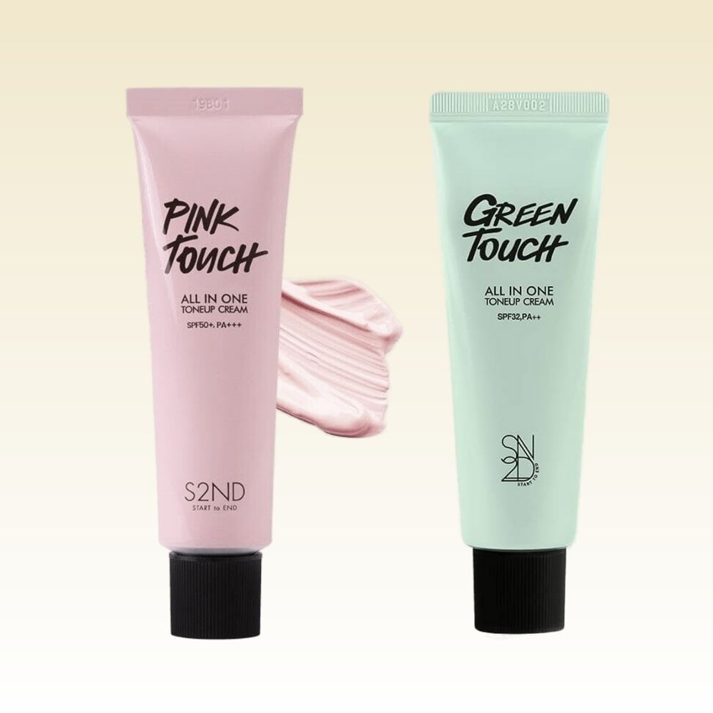 [Ready Stock] S2ND Touch All In One Tone Up Cream Makeup Base Sunscreen Shopee Malaysia