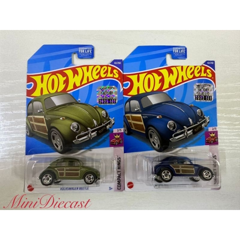 Volkswagen Beetle Hot Wheels Compact Kings Factory Sealed 2022