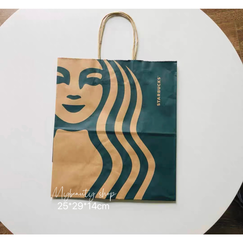 ORIGINAL Starbucks Reusable Recycle Paperbag Shopee Malaysia