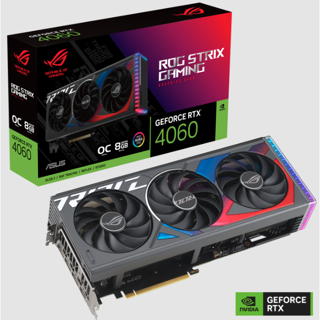 # ASUS ROG Strix GeForce RTX 4060 OC Edition 8GB GDDR6 # ROG-STRIX ...