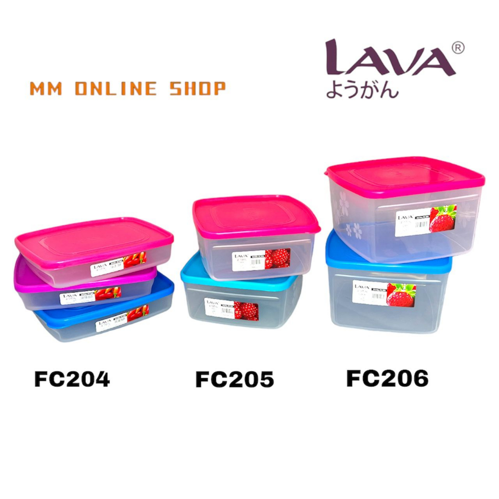 LAVA Multipurpose Food Container, Assorted Sizes | Shopee Malaysia