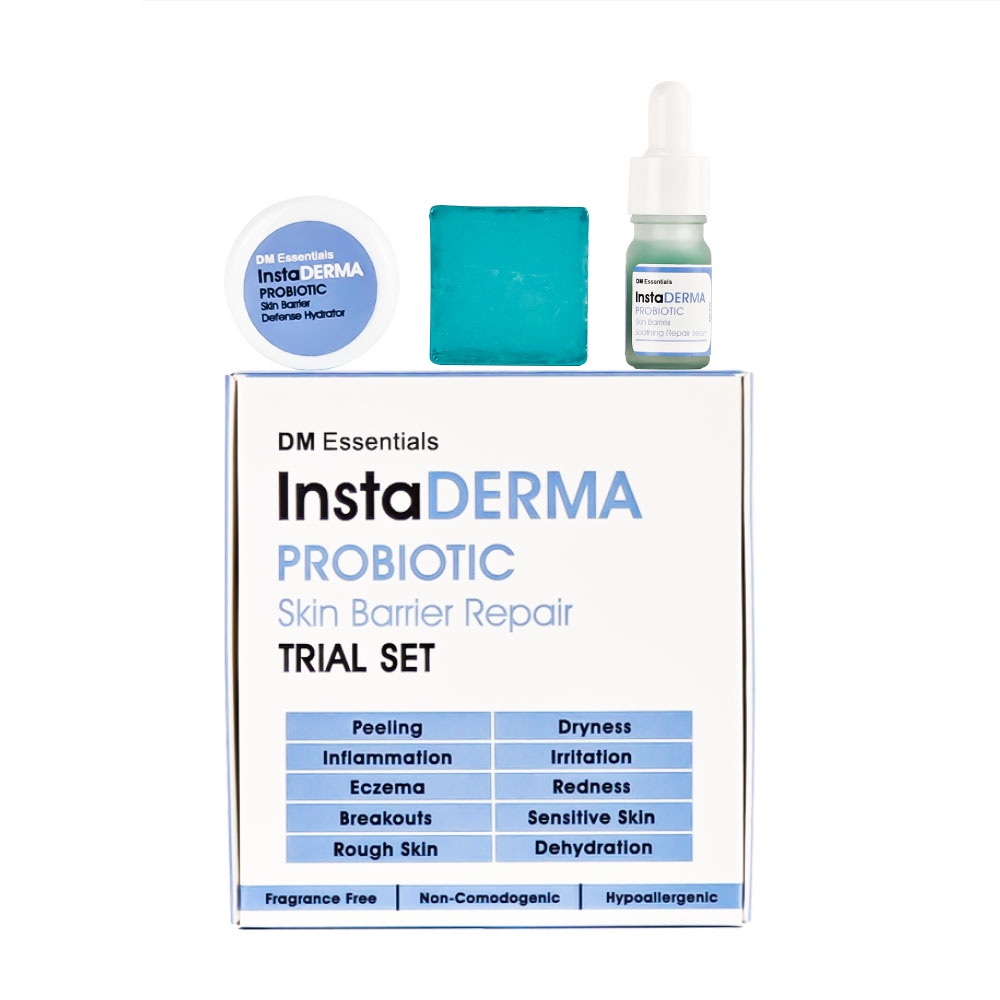 DM Essentials InstaDerma Repair Damaged Skin Barrier Trial Set | Shopee ...