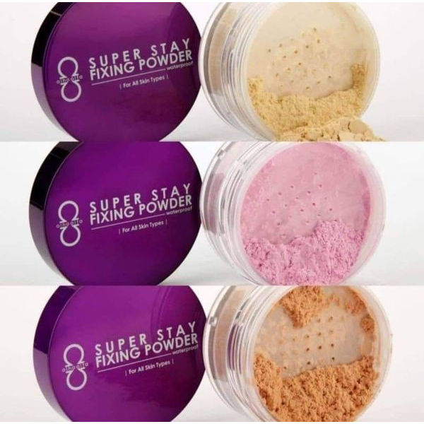 SUPER STAY FIXING POWDER ALHA ALFA(LOOSE POWDER) | Shopee Malaysia