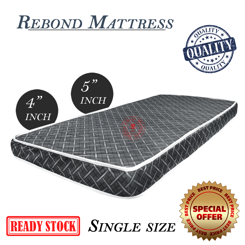Rebond Mattress / Single Mattress / Single Bed / Hostel Mattress / Tilam Bujang / Tilam Asrama
