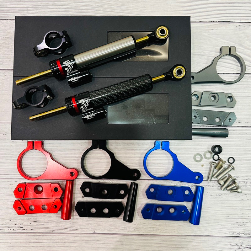 YAMAHA R15 / MT15 MATRIS STEERING DAMPER RACING SIAP DAMPER BRACKET