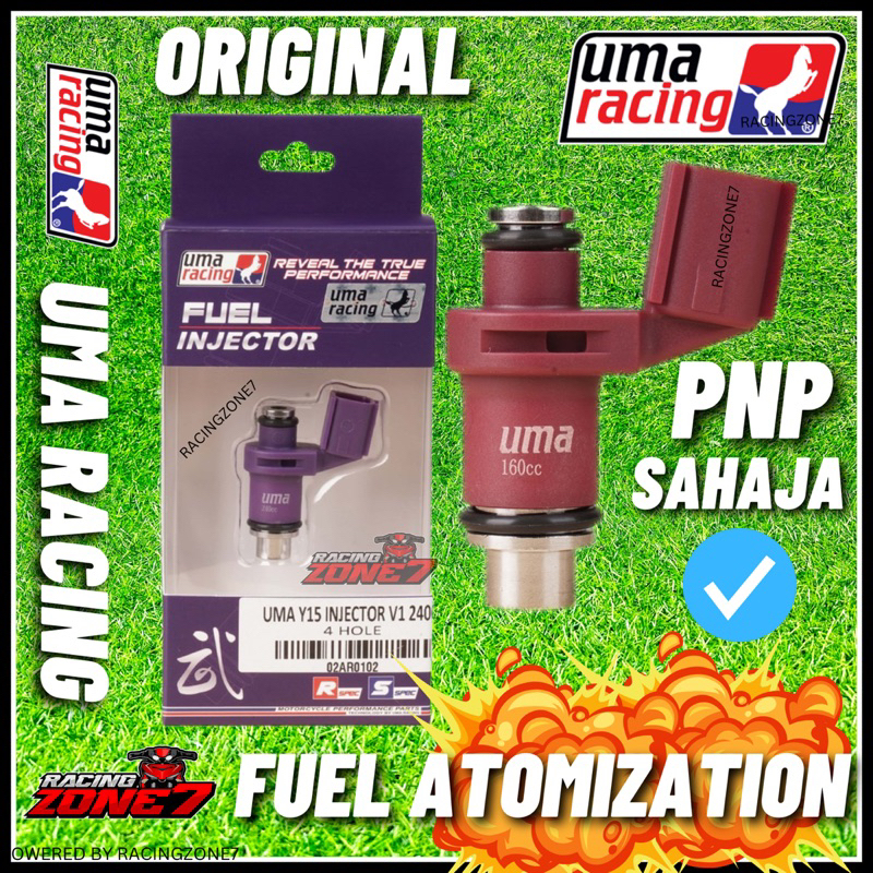 100% Original Uma Racing FUEL INJECTOR YAMAHA Y15ZR Y15 V1 V2 160CC ...