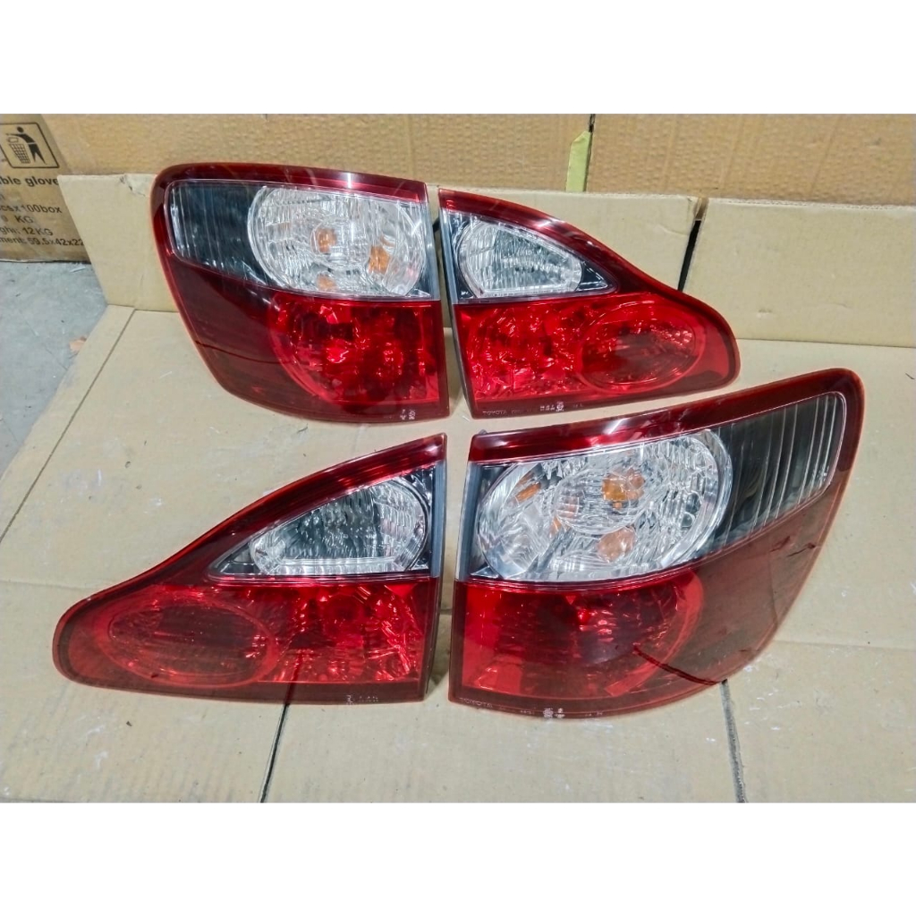 JDM Toyota Ipsum ACM21 2001-2009 SMOKED NFL Facelift Rear Tail Light ...