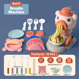 19pcs/set Clay Dough Tools Kitchen Modeling Clay For Kids,diy Creative  Plasticine Noodle Playset Toys Gifts