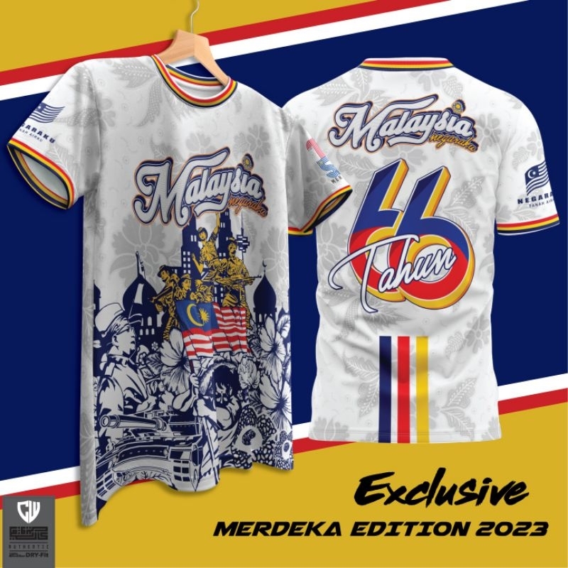 Jersi Merdeka 2023 Exclusive Limited Edition | Shopee Malaysia
