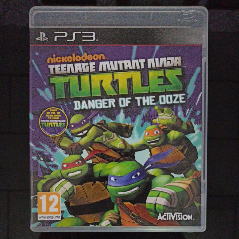 Boîte De Jeu Xbox 360 – Teenage Mutant Ninja Turtles : Danger Of The Ooze – Sans Le Jeu