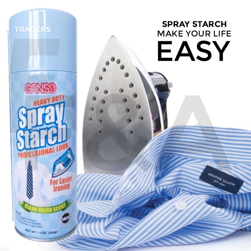 🔥SPRAY TUDUNG🔥Spray Starch Fabric / Spray Pengeras Tudung Hijab Kolar