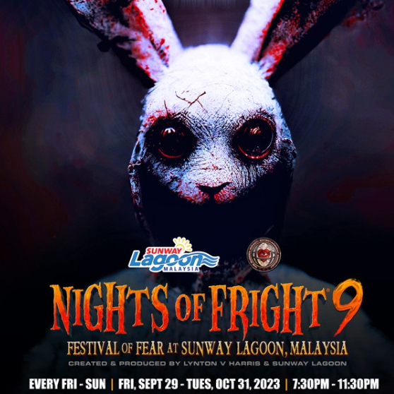 Night Of Fright 9 Sunway Lagoon Admission Ticket Shopee Malaysia