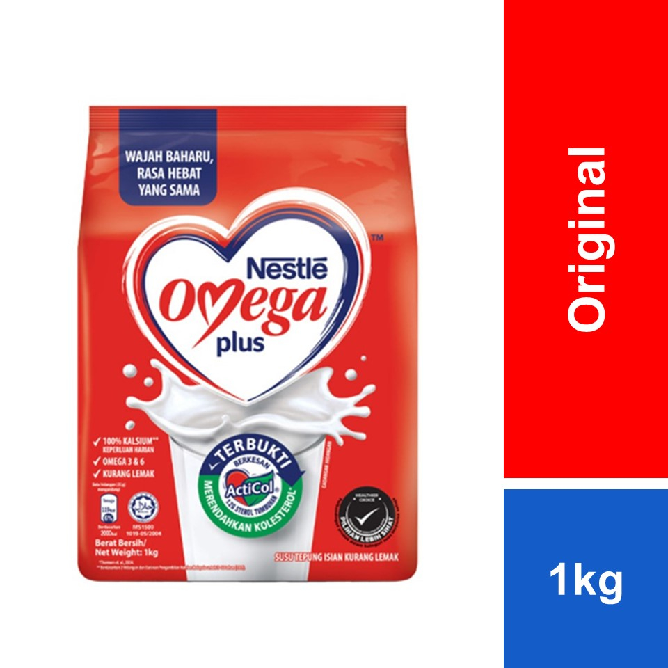 Nestle Omega Plus Milk Powder Softpack (1kg) Shopee Malaysia