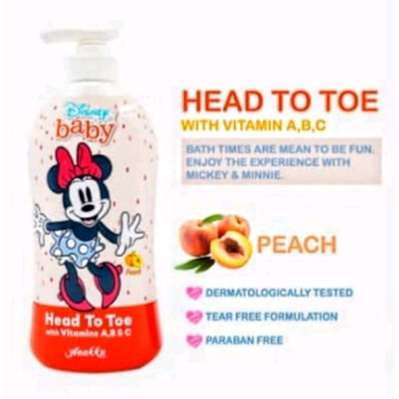 [Ready Stock] ANAKKU Disney Baby Head To Toe Minnie With Vitamins A, B ...