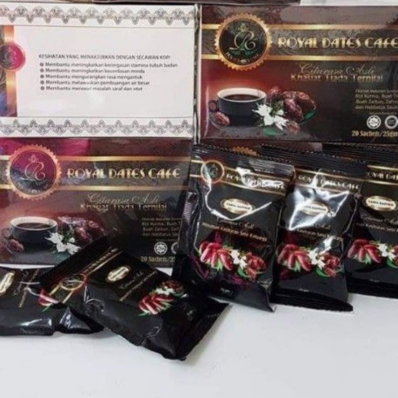 12 kotak(kopi tanpa kafein) kopi biji kurma harga borong murah