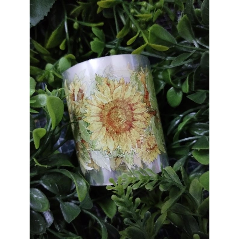 SUNFLOWER Pet Tape Sticker Roll (DIY/Journaling Project) Shopee Malaysia