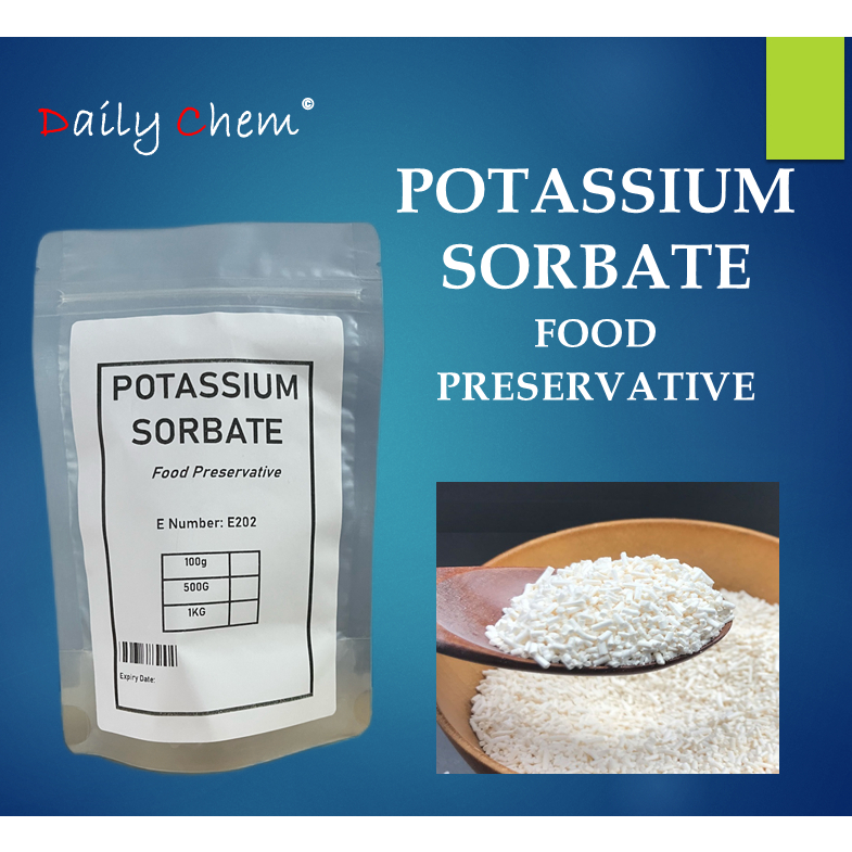 Potassium Sorbate Food Preservative 100G, 500G & 1KG Shopee Malaysia