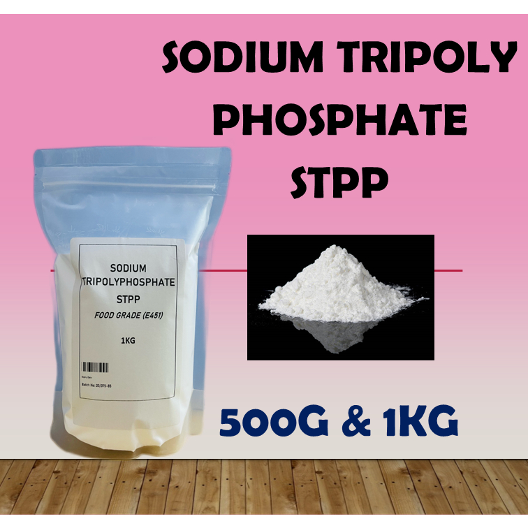 STPP / Sodium Tripolyphosphate 1KG 500G 100G 三聚磷酸钠 Food Grade ...
