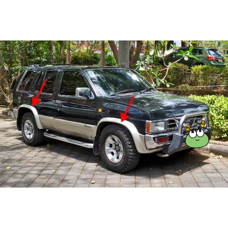 Nissan terrano fender flares discount