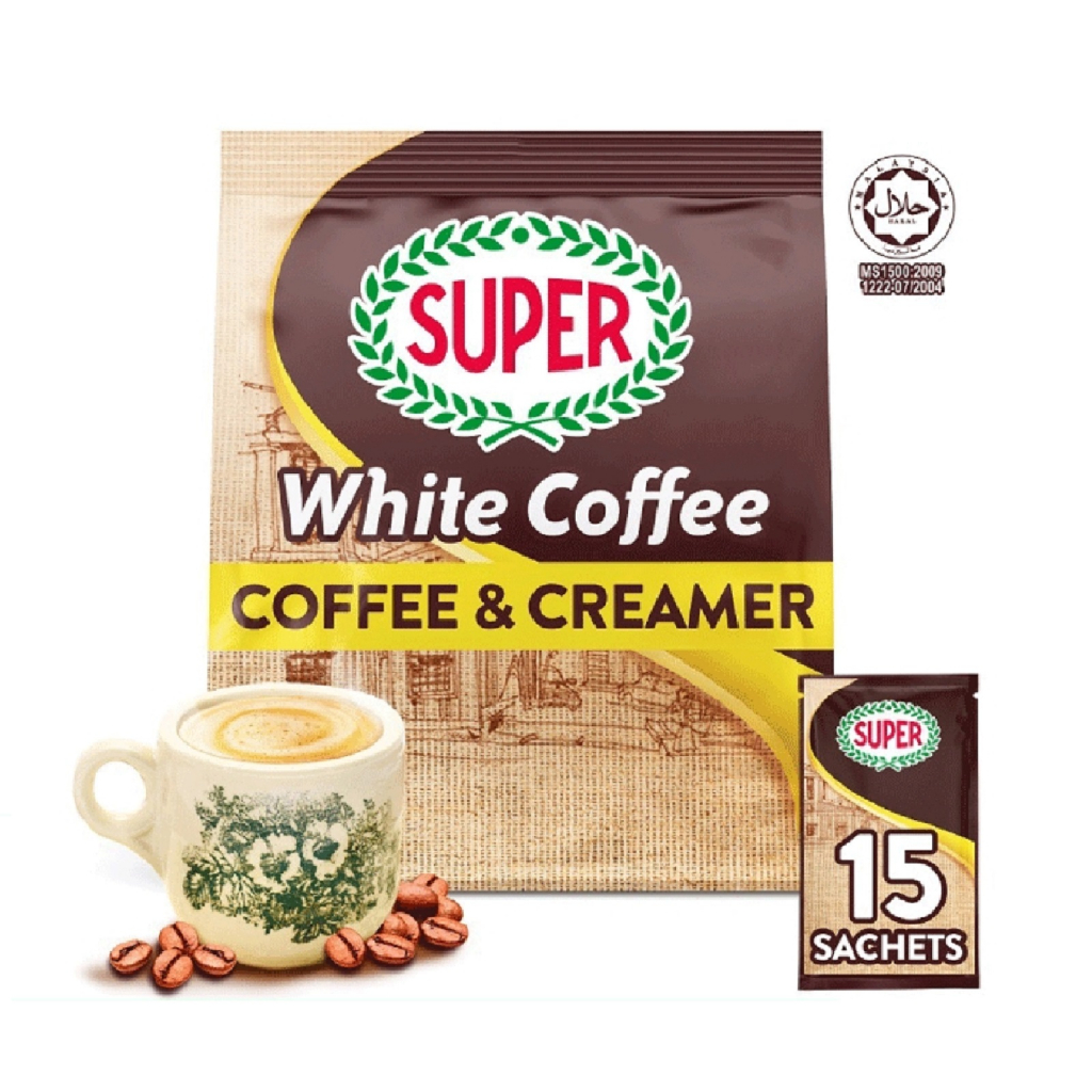 Super 2IN1 Charcoal Roasted White Coffee (15's x 25g) | Shopee Malaysia
