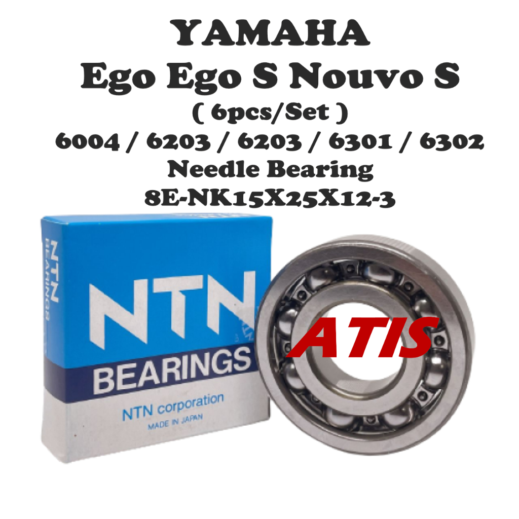 NTN YAMAHA Ego Ego S Nouvo S ( 6pcs/SetC3 ) Engine Gearbox
