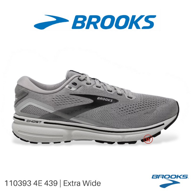 Brooks Men’s Ghost 15 4E Extra Wide Carbon Neutral Cushioning Running