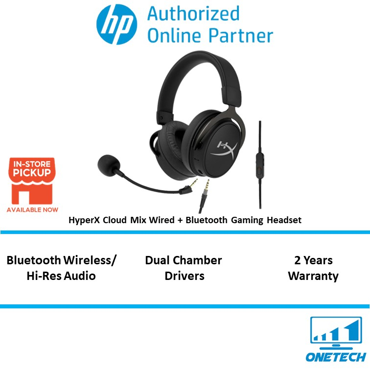 Cloud MIX – Bluetooth Headphones and Wired Gaming Headset
