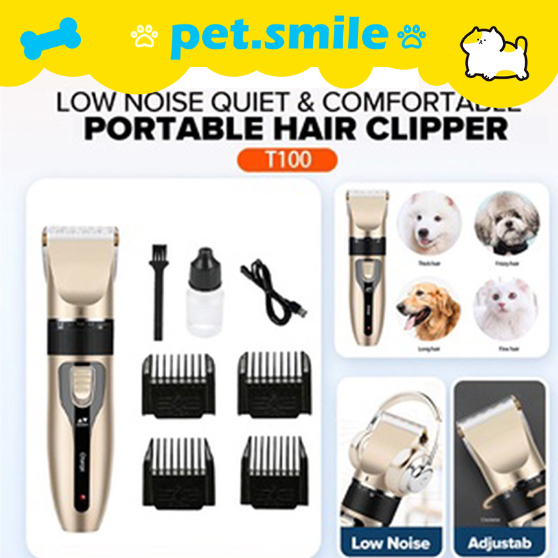 Pet Clippers Hair Shaver Grooming Trimmer Rechargeable Cat Dog Clipper