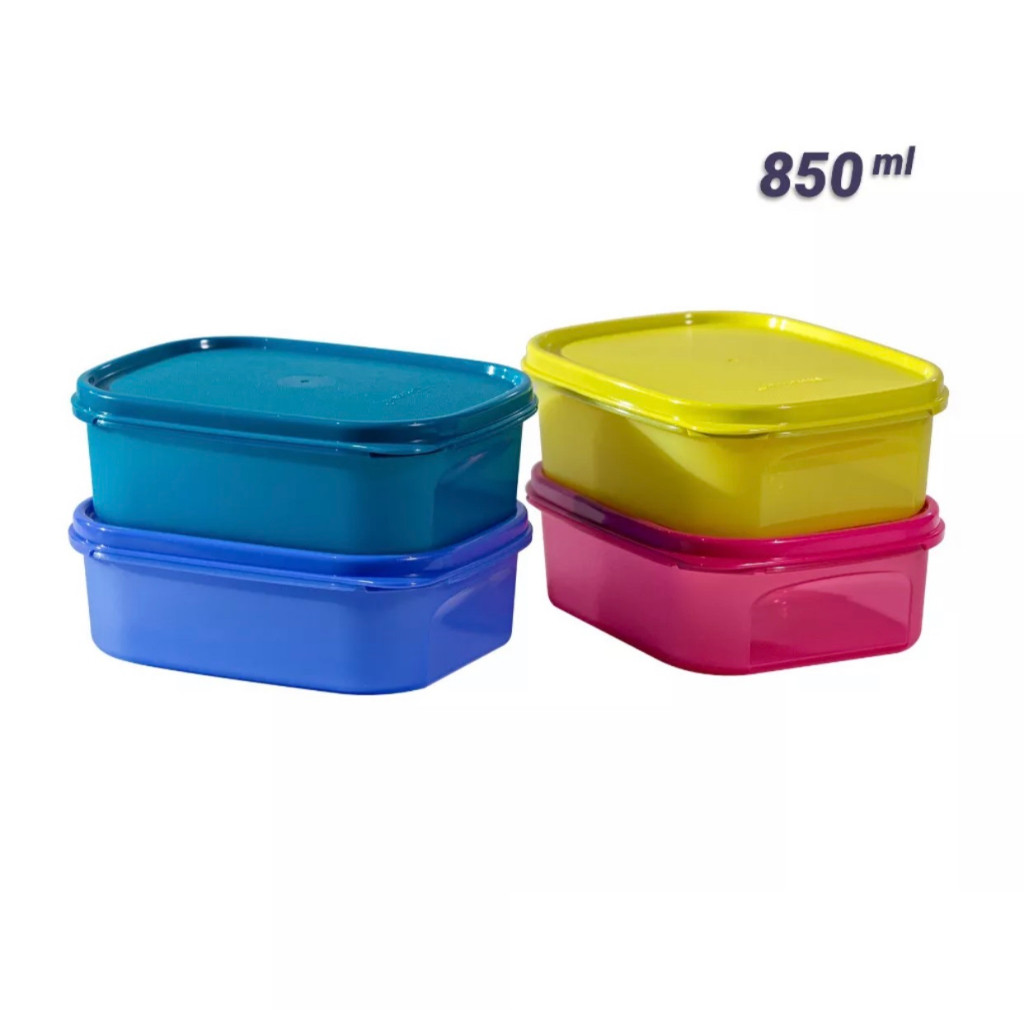 Tupperware Modular Mate Mini Rectangular I 850ml / Smart Saver 1L ...
