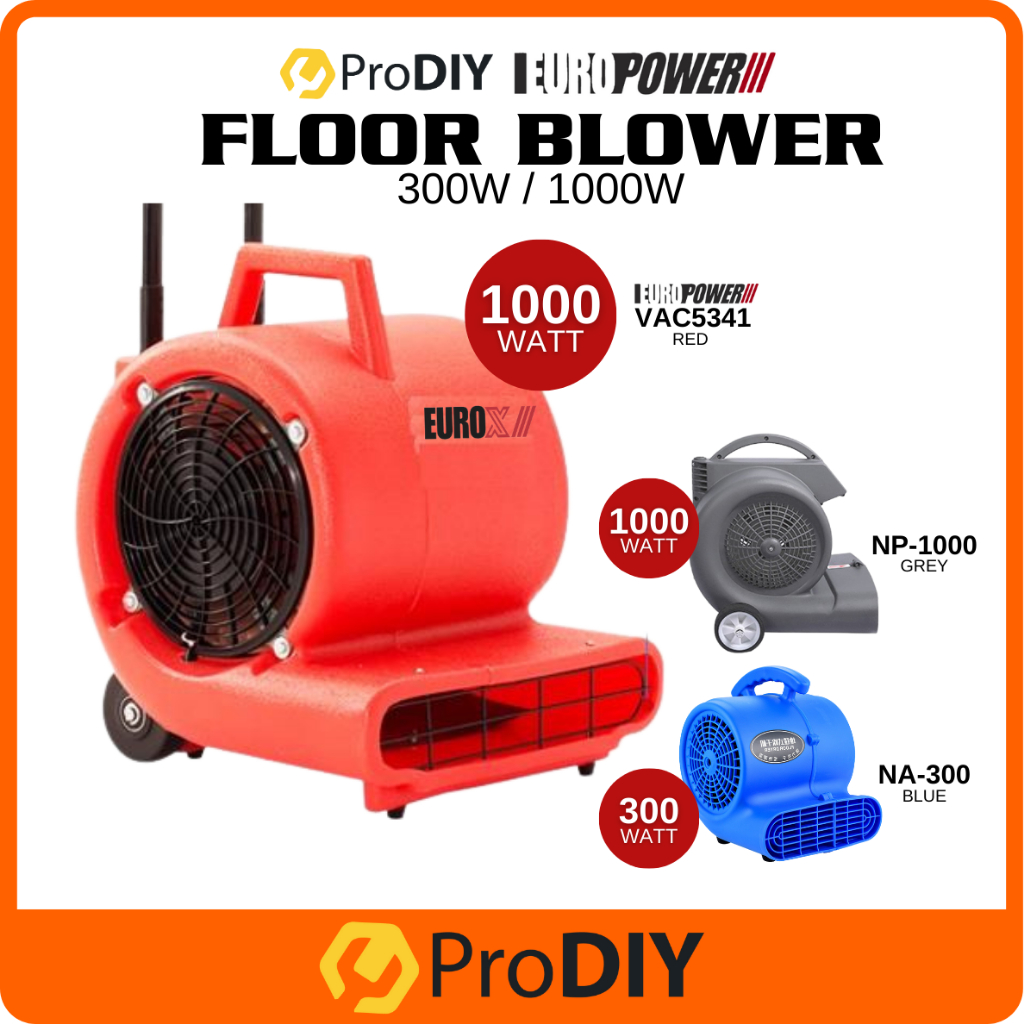 NP-1000 1000W Three-speed Adjustable Floor Dryer Fan Carpet Blower