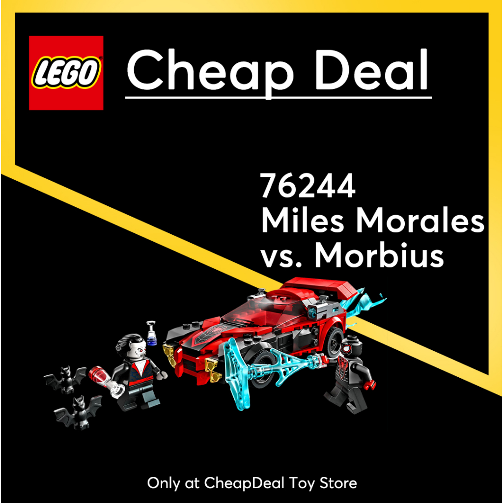[Ready Stock] - LEGO 76244 Miles Morales vs Morbius (220 Pieces ...