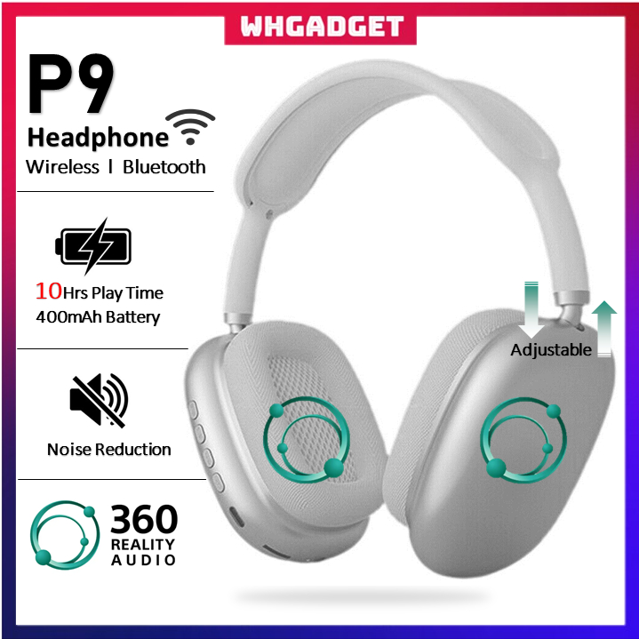 P9 Headphone Bluetooth Wireless Headphone Headset Gaming Over Ear