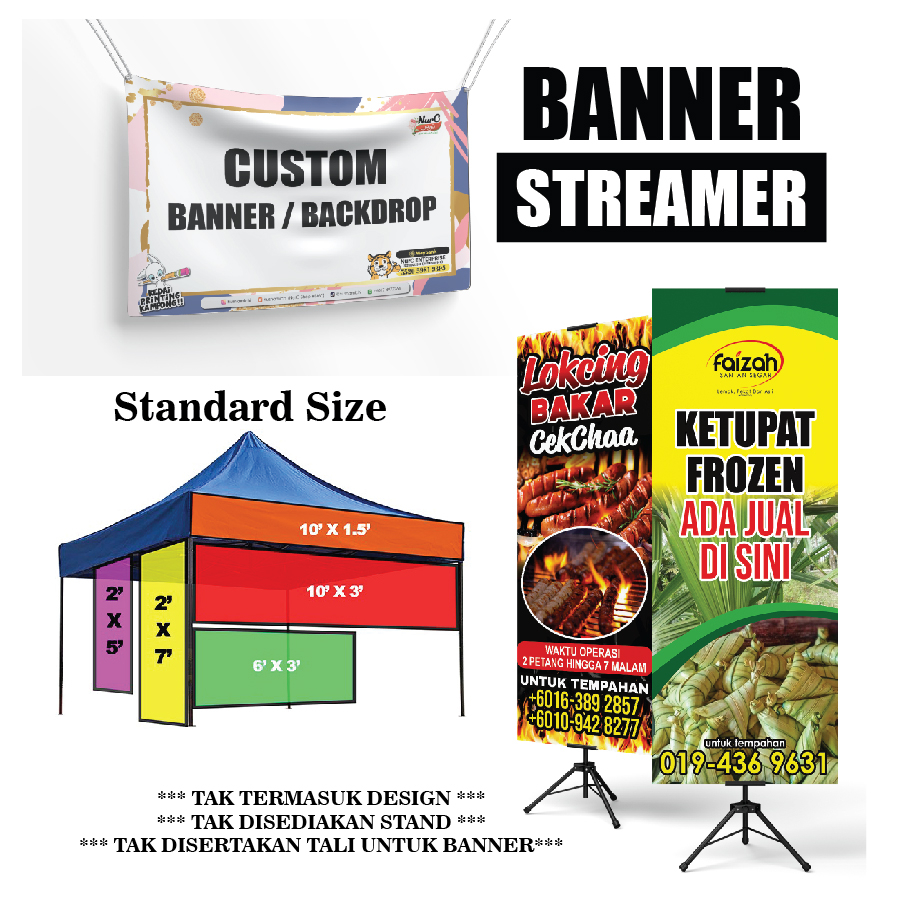 Printing Banner & Streamer | Shopee Malaysia