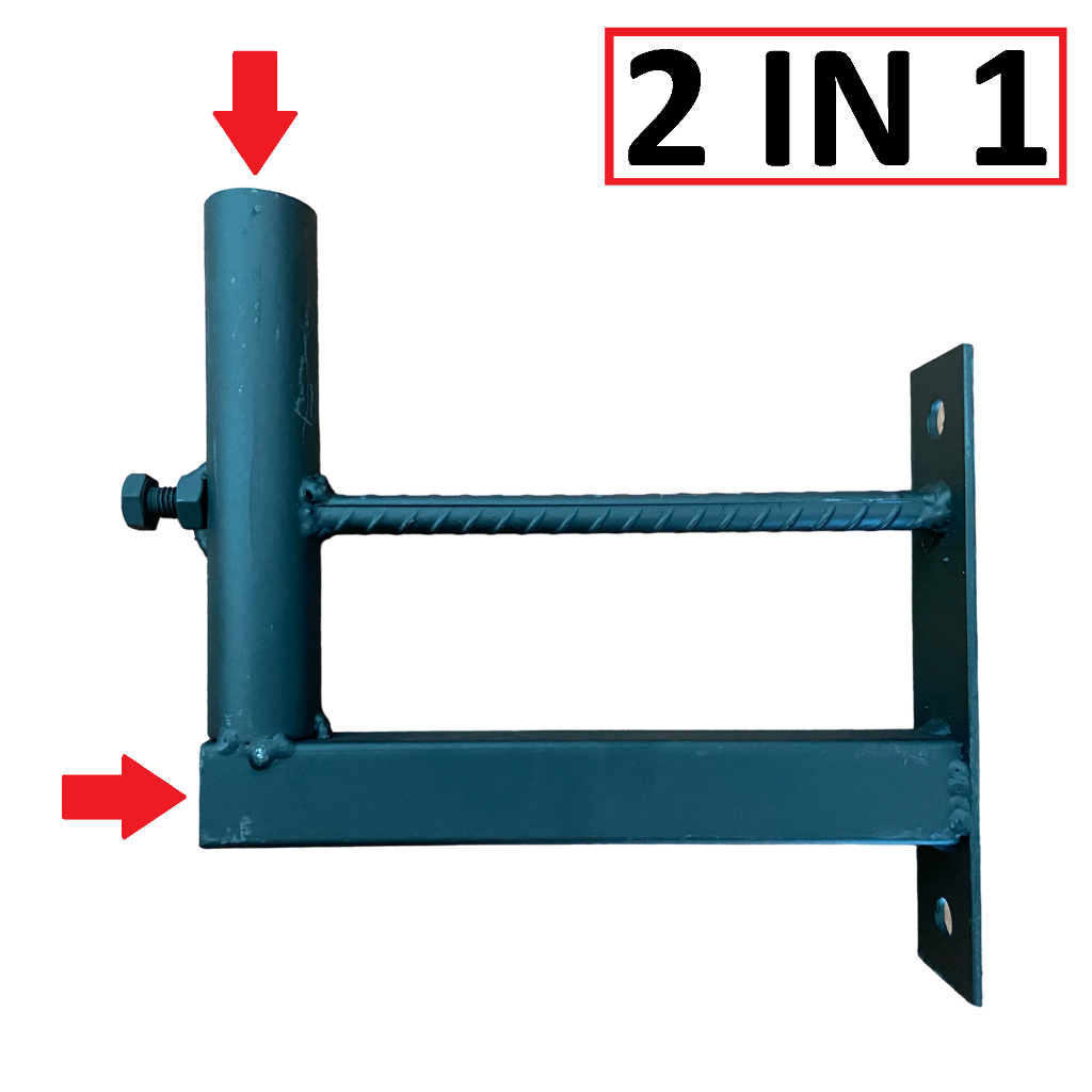 HEAVY DUTY TV ANTENNA AERIAL BRACKET / FLAG BRACKET / KAKI ANTENNA TV