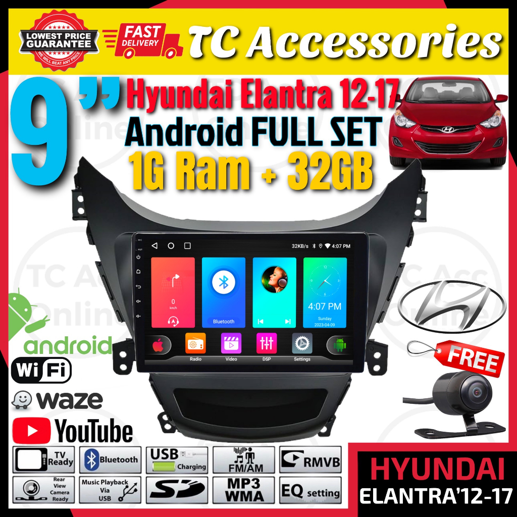 (Hyundai Elantra 2012-2017) 9