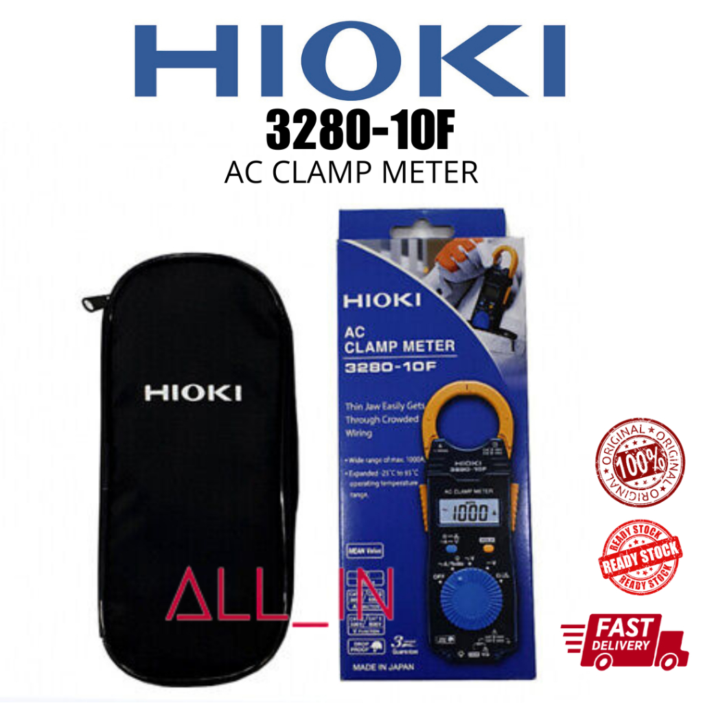 HIOKI 328010F Digital AC Clamp Meter Digital tester1 YEAR WARRANTY