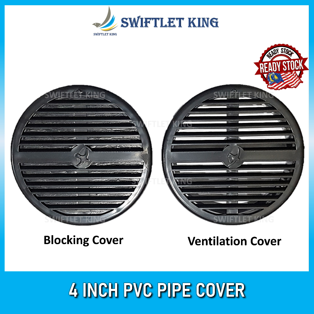 4 Inch Pipe Cover for Swiftlet House / 4 Inci Penutup Pipe | Shopee ...