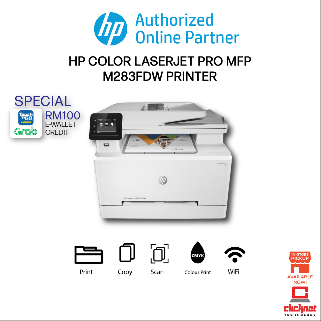 Shop HP Color LaserJet Pro MFP M283FDW Printers