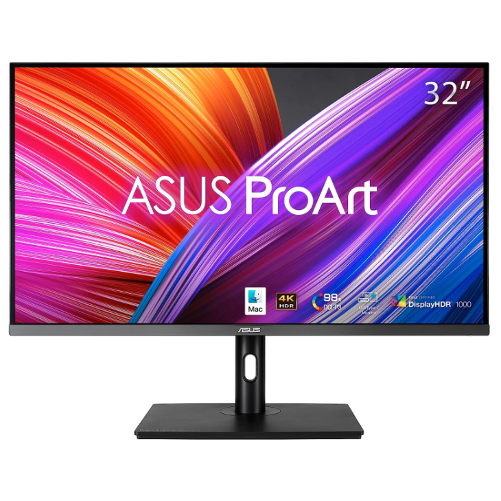  ASUS ProArt Display PA32UCRK 32" IPS, 4K UHD, 1000 nits USBC Professional Monitor Xrite
