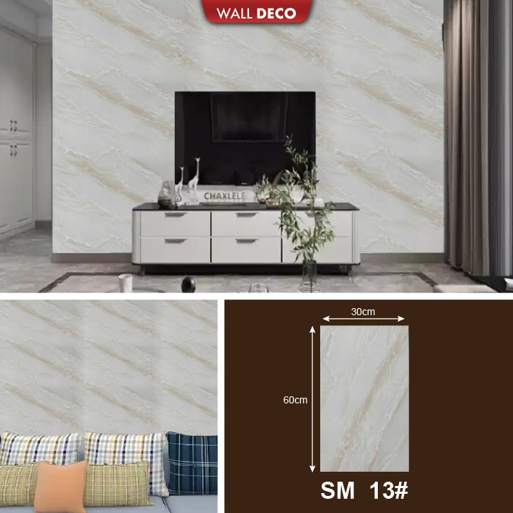 L:60CM X 30CM [[ STORM MARBLE ]] 3D WALL PAPER 3D WALLPAPER 3D WALL ...