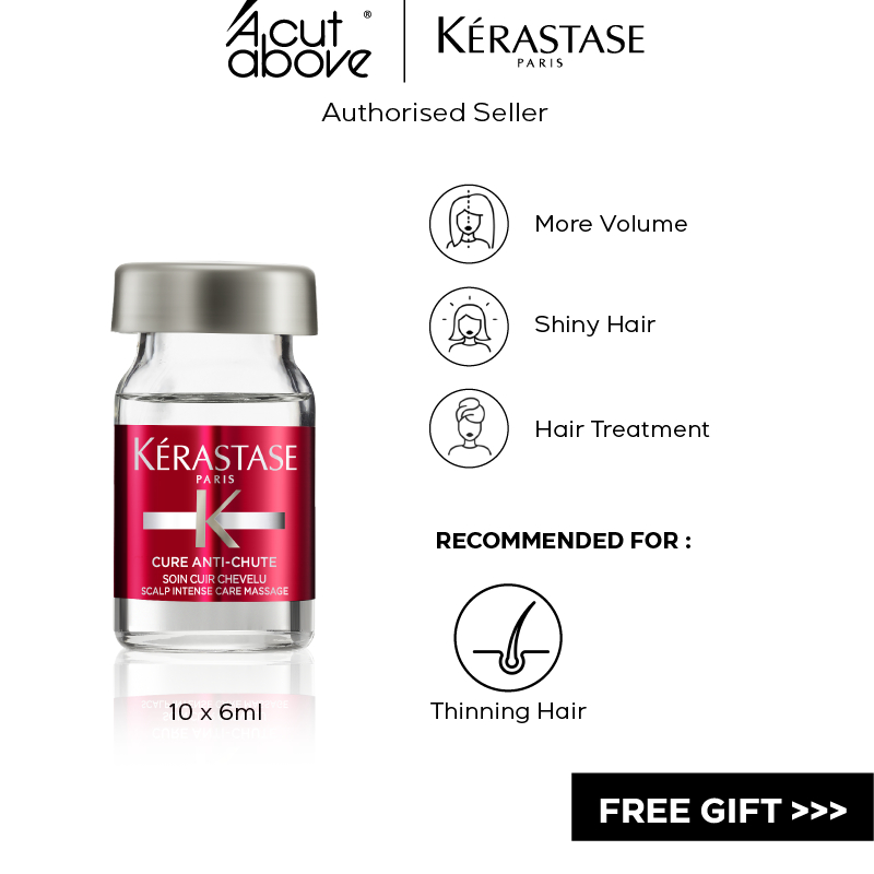 Kerastase Specifique Cure AntiChute Serum For Hair Loss (6ml X 10) [FREE GIFTS] Shopee Malaysia