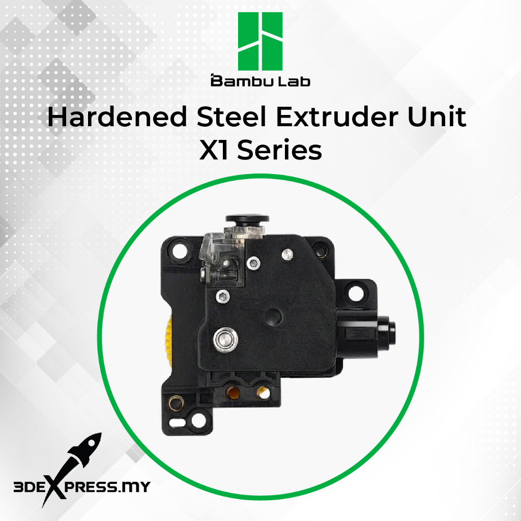 Bambu Lab X1 Series - Hardened Steel Extruder Unit