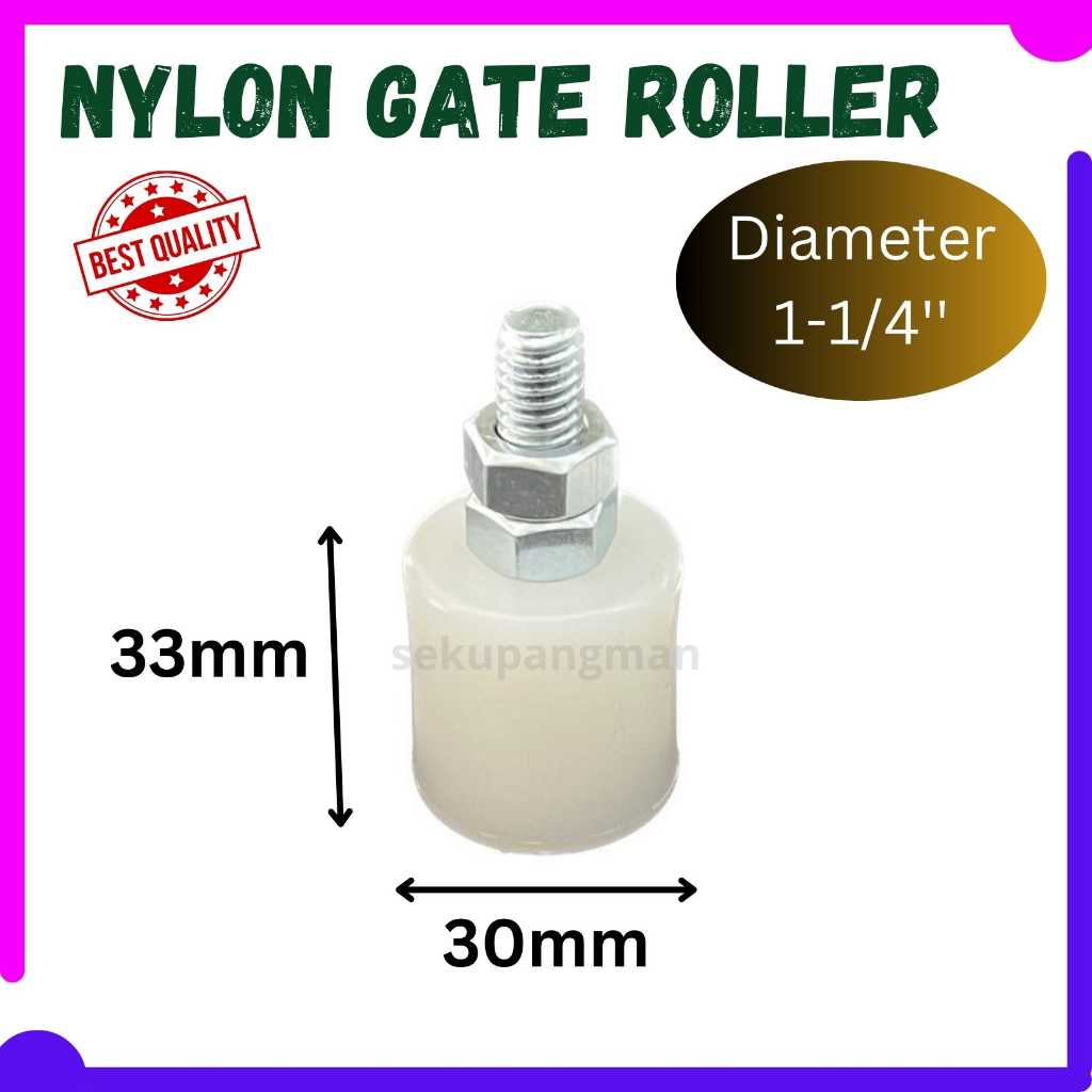 Roda Pagar Sliding Door Nylon Roller Bush Nylon Bush Nylon Roller Gate ...