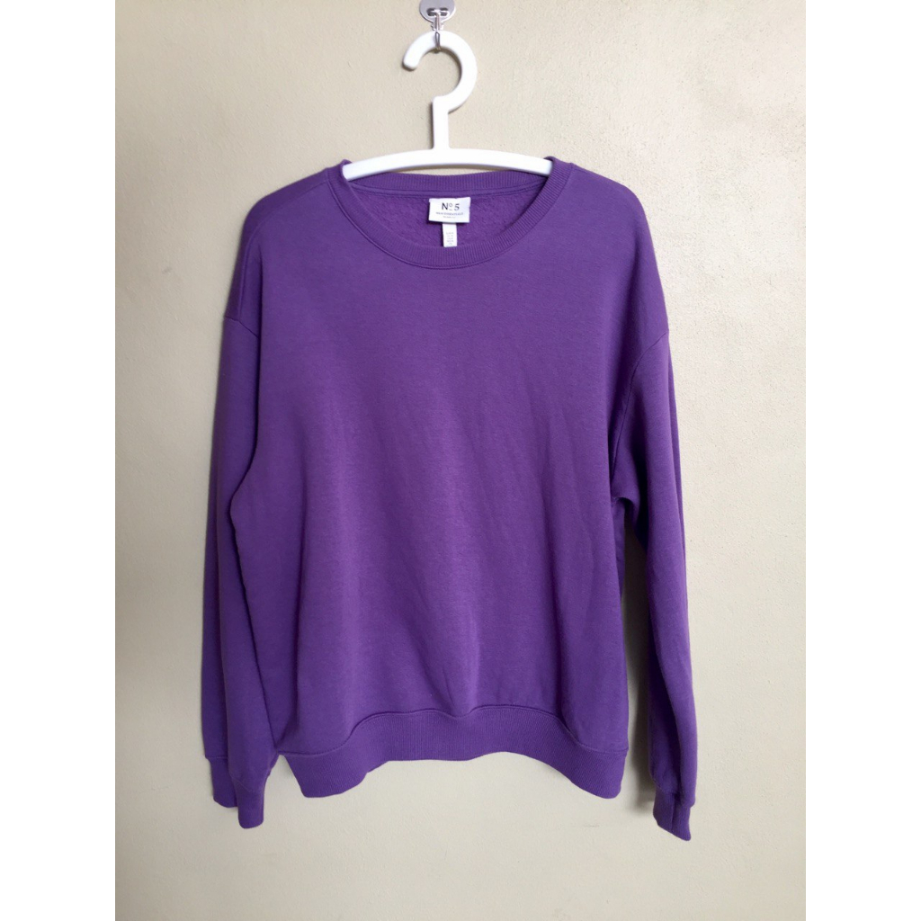 H&M Relaxed Fit Sweatshirt Size L Shopee Malaysia